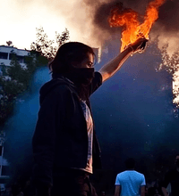 تظاهرات ضد دولت در سراسر ایران